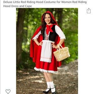 Women’s Little Red Riding Hood Halloween Costume